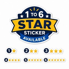 All 1 To 6 Star sticker available Baby on Board price