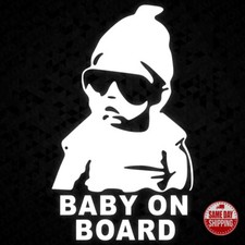 Baby On Board Sticker Decal Baby In Car Suv Van Liftgate Windows Decoration Baby on Board price