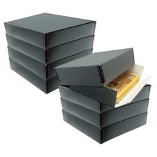 8 Pack 11.75x15.25x3 Gray Archival Storage Box Acid-Free Museum Archive Photo Archive Box price