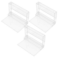 3 Pcs Clear Favor Boxes Lid Packaging Audio Cassette Storage Products Cases Cassette & Storage Products price