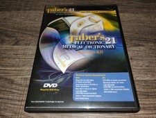 Taber's 21 Electronic Medical Dictionary Version 4.0 PC/Mac DVD-ROM Windows XP Dictionaries & Translation Software price