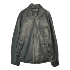 AMERICAN CLASSICS Leather Jacket Black (Men's L) Used Clothing X6399 Men's Leather Clothing price