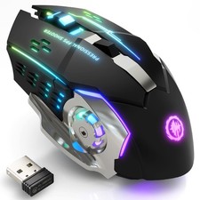 Bluetooth Rechargeable Wireless Gaming Mouse RGB Backlit USB PC Gamer Mouse Gaming Mouse price