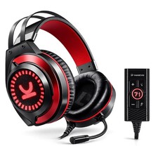 VANKYO CM7000 Commander Gaming Headset 7.1 USB RGB Mic PC PS5 PS4 Xbox Gaming Headsets price