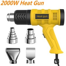 2000W Heat Gun Electric Hot Air Gun Stepless Temperature Heater 4 Nozzles Tool Heaters price