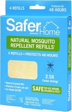 Safer Home SH1200R4R Natural Mosquito Repellent Refills - 4 Refills Included Baby Mosquito Repellent Spray price