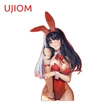 UJIOM Red Bunny Yoru Wall Stickers Waifu Graffiti Baby  Room Decal Bathroom Baby Room Wardrobe price