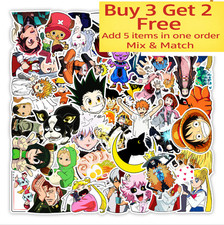 50pc Waterproof Vinyl Stickers Japan Anime Luggage Phone Laptop Water Bottle Car Baby Room Wardrobe price
