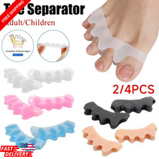 2 Pcs Bunion Corrector Silicone Toe Separator Straightener Orthopedic Toes Space Baby Finger Protector price