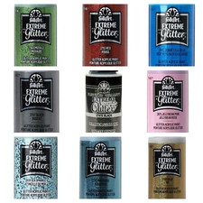 FolkArt Extreme Glitter Paint, Glitter Finish, 2 fl oz Various Price Per Bottle Glitter Paint price