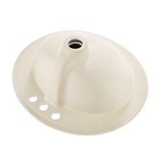 Uimoso Semi Recessed Bathroom Sink White Drop-In Sink 19.09 x 16.73 Inch Ceramic Sinks price