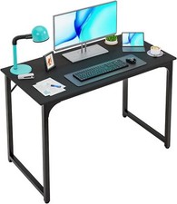 Computer Desk, 39 inch Home Office Gaming Desk Modren Simple Style PC Wood&Metal Computer Desk price