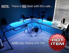 Gaming Computer Desk LED Lights - Office / Home Accent Lighting Remote HOT Computer Desk price