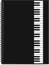 Music Notebook Blank Sheet Note book Cardboark Spiral NoteBook Manuscript Pape Music Notebook price