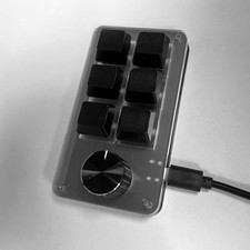New Gaming Programming Macro pad Custom Knob Mechanical RGB Keyboard Mini Button Gaming Keyboard price