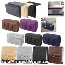 US Sofa Arm Rest TV Remote Control Organizer Holder Caddy Pocket Chair Couch Bag TV Chair price