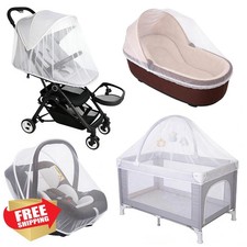 Yymobt 2 Pcs Baby Mosquito Net Stroller White Baby Bouncer Mosquito Net price