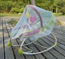 White Mosquito Bugs Net Mesh Cover for 4moms mamaRoo Baby Rockers Bouncers Swing Baby Bouncer Mosquito Net price