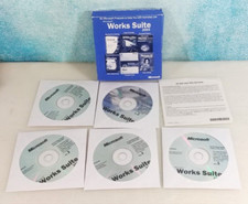 Microsoft Windows Works Suite 2004 Retail 5 CDROM w/Product Key Operating Systems price