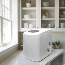 White Countertop Portable Compact Ice Maker Instant icecube Machine Office Home Ice Makers price