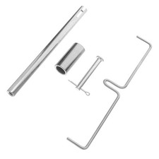 2 Sets Popcorn Machine Accessory Replacement Parts Mixer Metal Stick Popcorn Machines price