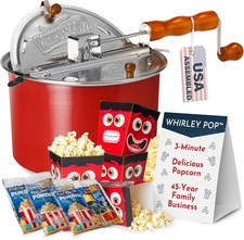 Original Whirley Hand Cranked Popcorn Popping Machine (Kit not included) Popcorn Machines price