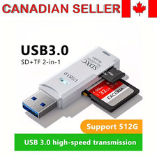 2 in 1 USB 3.0 Card Reader Multi Smart Card reader Memory Card Reader White Card Readers price