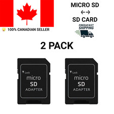 2 Pack Micro SD Reader TF to SD Memory Card Adapter Card Converter TransFlash Card Readers price