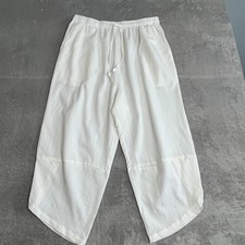 Men's Lightweight Linen Harem Capri Pants 3/4 Shorts Casual Beach Yoga Trousers Men's Capri Pants price