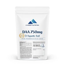 D-Aspartic Acid DAA 750mg Tab – Testosterone, Vitality, Libido, Strength Support Health & Fitness Software price