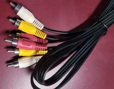 3 FT RCA Cable 3 Male To 3 Male Cable Composite Video Audio AV Composite Cable price