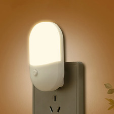Mini Plug‑In LED Night Light Switch Eye‑Care Lamp for Bedside Baby Living Room Baby Room Night Light price