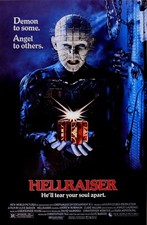 HELLRAISER Movie Poster Horror "Demon to Some, Angel to Others" with Credits Poster price