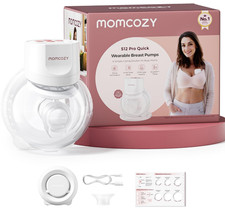 Momcozy S12 Pro Quick Breast Pump: Wireless, 9 Levels, 3 Modes MSRP $130 Breast Pump price
