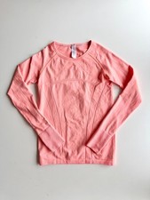 Kids' IVIVVA Fly Tech Neon Orange Silverescent Long Sleeve T-Shirt, Size 12 Girls' Shirt price
