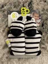 Go By Goldbug Car Seat Strap Cover Stroller Bouncer Zebra Pal Soft Plush Strap Baby Car Seat and Bouncer Accessory price