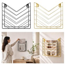 Wall Mount File Holder Office Home Magazine Rack for Books Folders Magazines Office Magazine Rack price