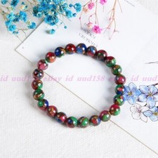 8mm Handmade Mixed Natural Gemstone Round Beads Stretchy Bracelet Healing Reiki Natural Stone Bracelets price