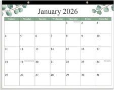 Desk Calendar 2026 - Calendar 2026-2027 from January 2026 to June 2027, 18 Calendar price