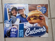 Culver's 2026 Calendar & Monthly Coupons *new* Calendar price