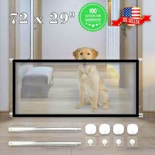 Pets Dog Cat Baby Safety Gate Mesh Fence Magic Portable Guard Net Stairs Doors Baby Safety Gate price