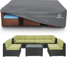 Waterproof Patio Furniture Covers for 7-12 Piece Sectional Sofa Set, Grey Sofa Set price