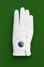 1 Mens Pro Grip Cabretta Leather Golf Gloves With Magnetic Ball Marker $7.99 Men's Gloves price