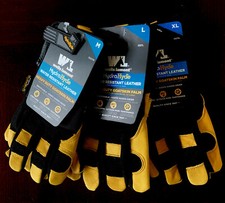 Wells Lamont Men's HydraHyde Leather Work Gloves Select Size M L XL XX XXX Men's Gloves price