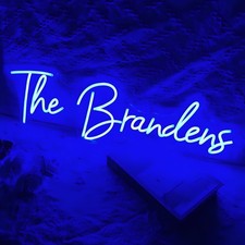 Personalized Name LED Neon Sign Custom Business, Name Wedding Wall Art Decor LED Wall Art price