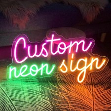 Custom Neon Wall Sign Personalized LED Light for Home Business Decor LED Wall Art price