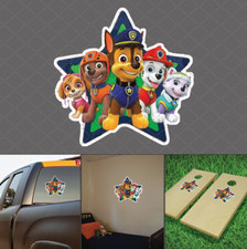 Paw Patrol Decal Kids Sticker for Windows Wall Bumper Car Truck Room Gift Decor Baby Room Wall Decor price