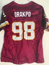 Reebok Women's NFL Jersey Washington Orakpo Burgundy sz L Women's Jersey price