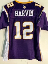 Reebok Women's Premier NFL Jersey Minnesota Vikings Percy Harvin Purple sz L Women's Jersey price