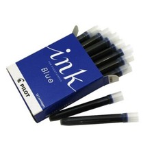 Pilot Namiki Cartridge Ink for Fountain Pen 12 Pcs Blue IRF-12S-L Pen Cartridge & Ink price